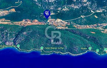 Muğla Menteşe Kuyucak'ta Yolu Olan Emsalsiz Deniz Manzaralı Tarla