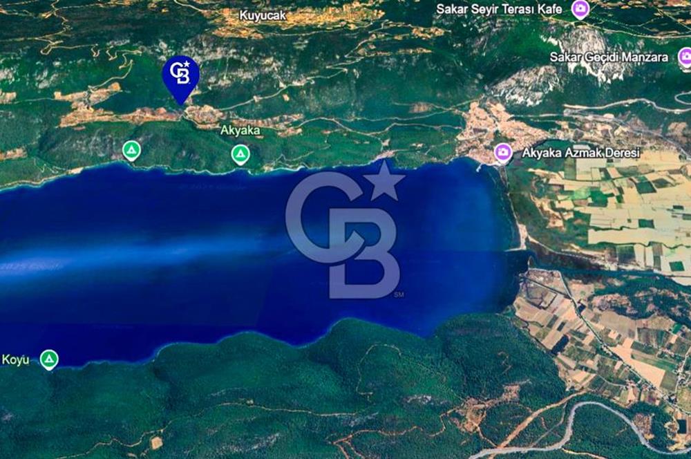 Muğla Menteşe Kuyucak'ta Yolu Olan Emsalsiz Deniz Manzaralı Tarla