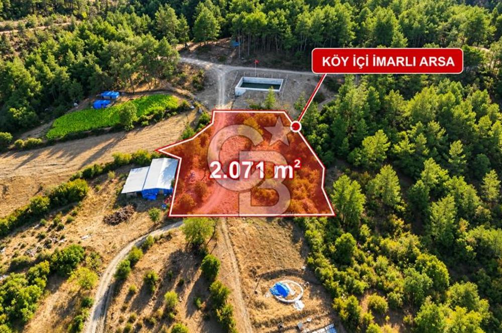 YENİCE AŞAĞIÇAVUŞ KÖYÜNDE 2.071 M² KÖY İÇİ İMARLI SATILIK ARSA