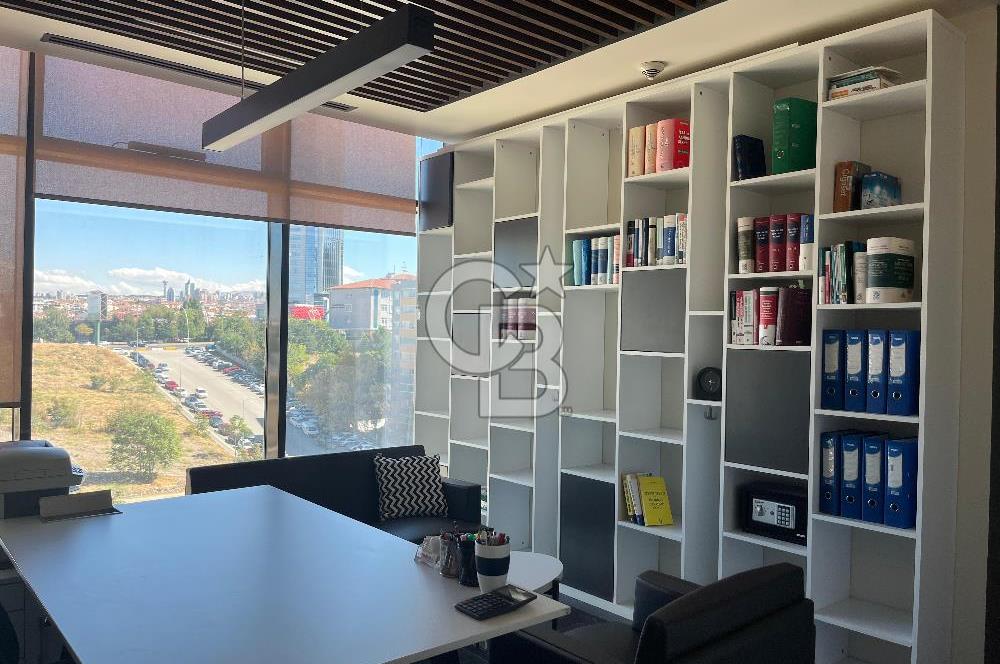 1071 USTA PLAZA'DA 1+1 EŞYALI KİRALIK OFİS