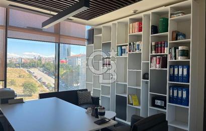 1071 USTA PLAZA'DA 1+1 EŞYALI KİRALIK OFİS