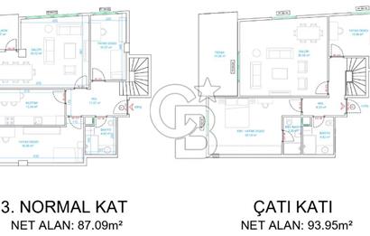 ACIBADEM CADDE ÜZERİNDE YENİ BİNADA 180 M2 ÇATI DUBLEXİ