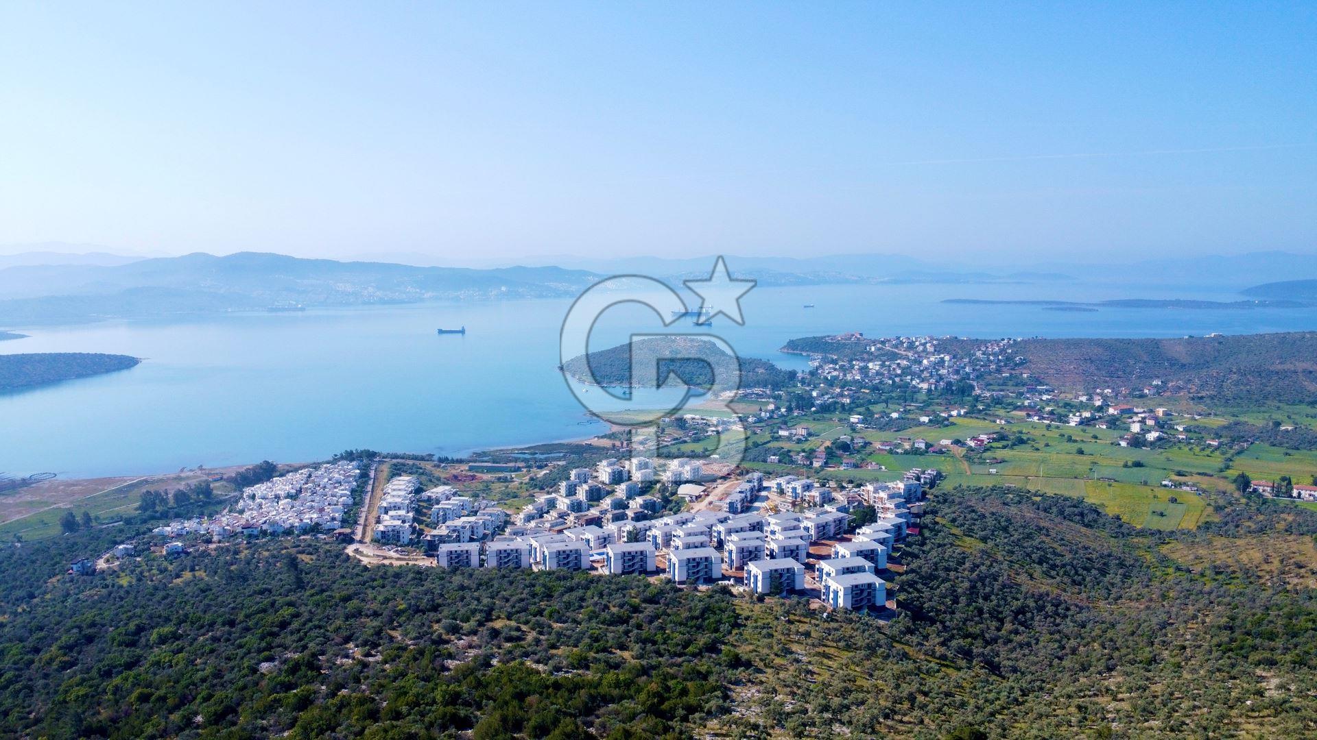 BODRUM İASOS MARİN DENİZ MANZARALI EN GÜZEL BAHÇELİ LÜKS 3+1