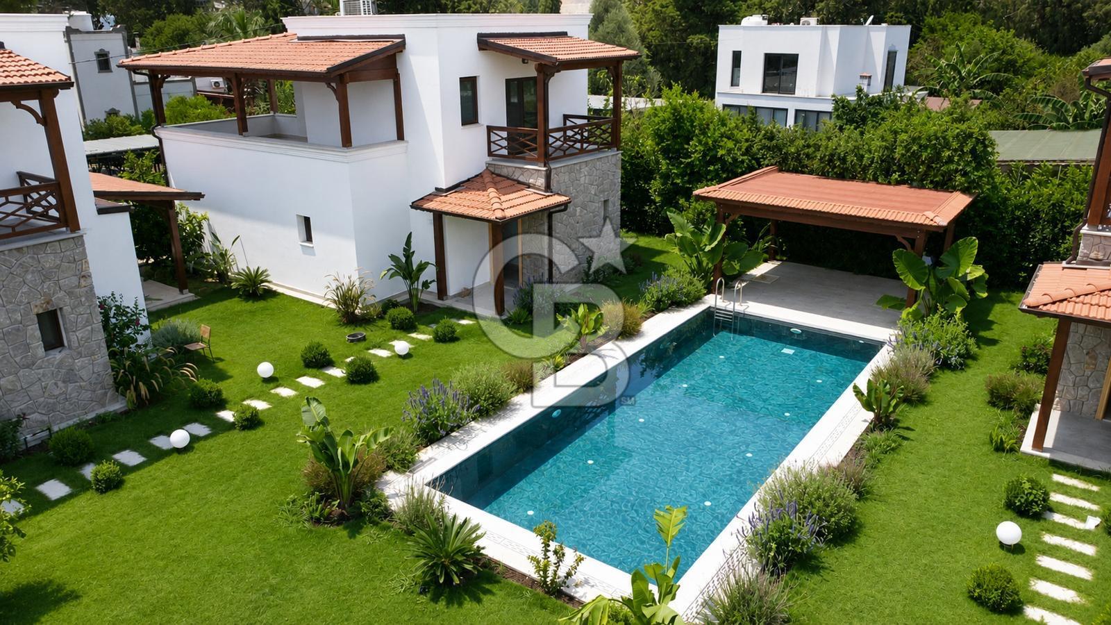 BODRUM GÜMÜŞLÜK'TE KİRALIK VİLLA