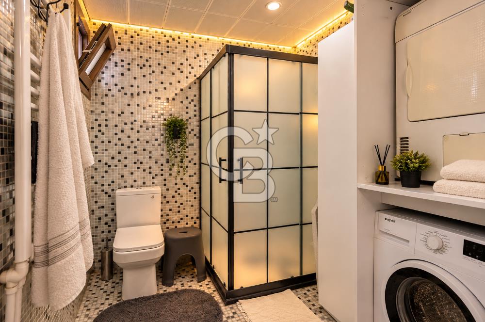 GAZİEMİR SARNIÇ'TA 4+1 MÜSTAKİL DUBLEKS SATILIK DOĞALGAZLI 180m2 VİLLA