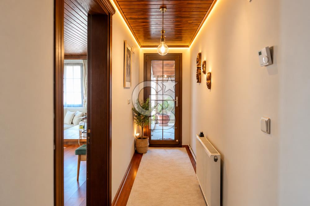 GAZİEMİR SARNIÇ'TA 4+1 MÜSTAKİL DUBLEKS SATILIK DOĞALGAZLI 180m2 VİLLA