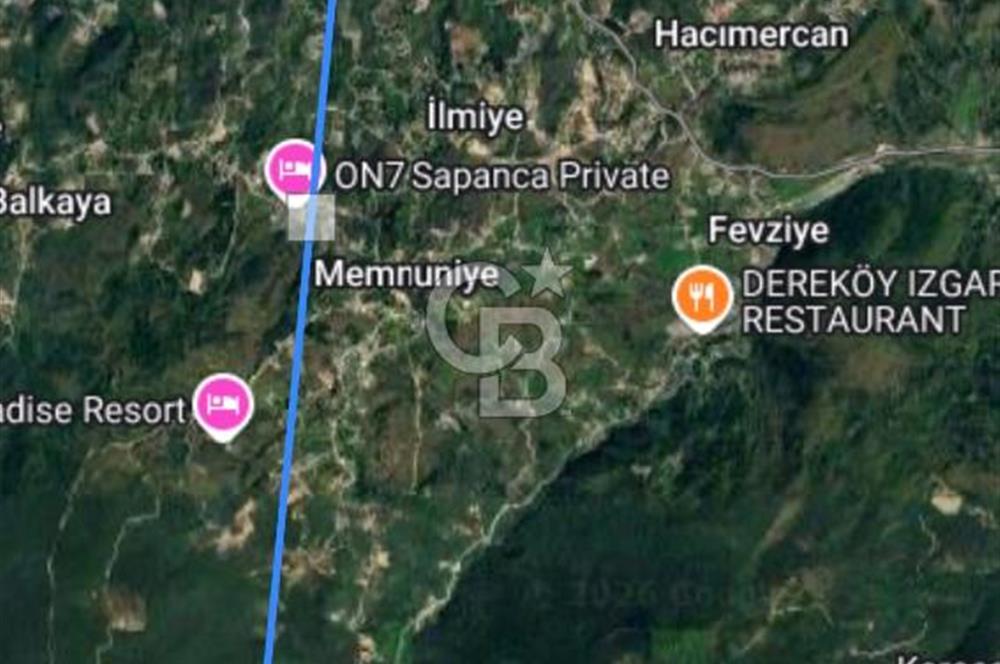 SAKARYA SAPANCA MEMNUNİYEDE 27.108 M² TEK PARSEL SATILIK ARSA