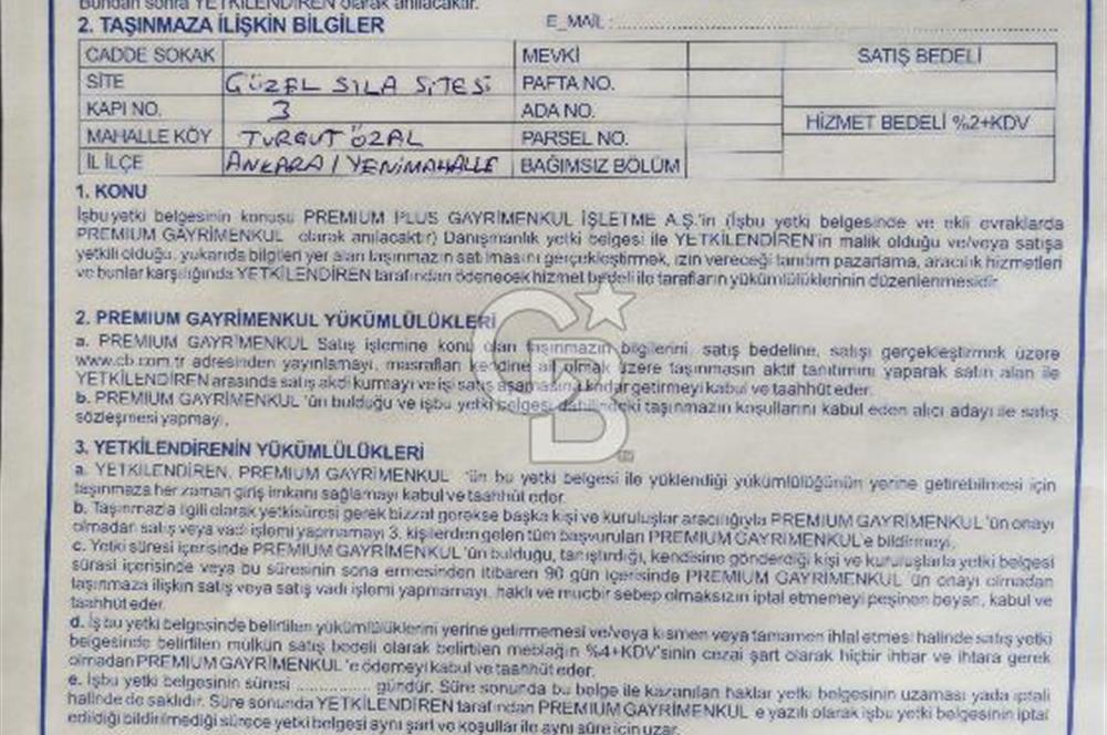 1940 CAD ÜZERİ YÜKSEK GİRİS 3+1 FERAH FİRSAT DAİRE 
