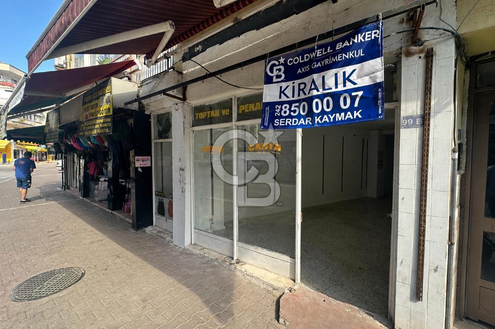 KIŞLA MAHALLESİNDE MERKEZİ KONUMDA KİRALIK 80 M² DÜKKÂN