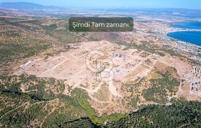 Çandarlı Folkart'a Sınır 311M² İmarlı Arsa + 601M² Tarla Hissesi