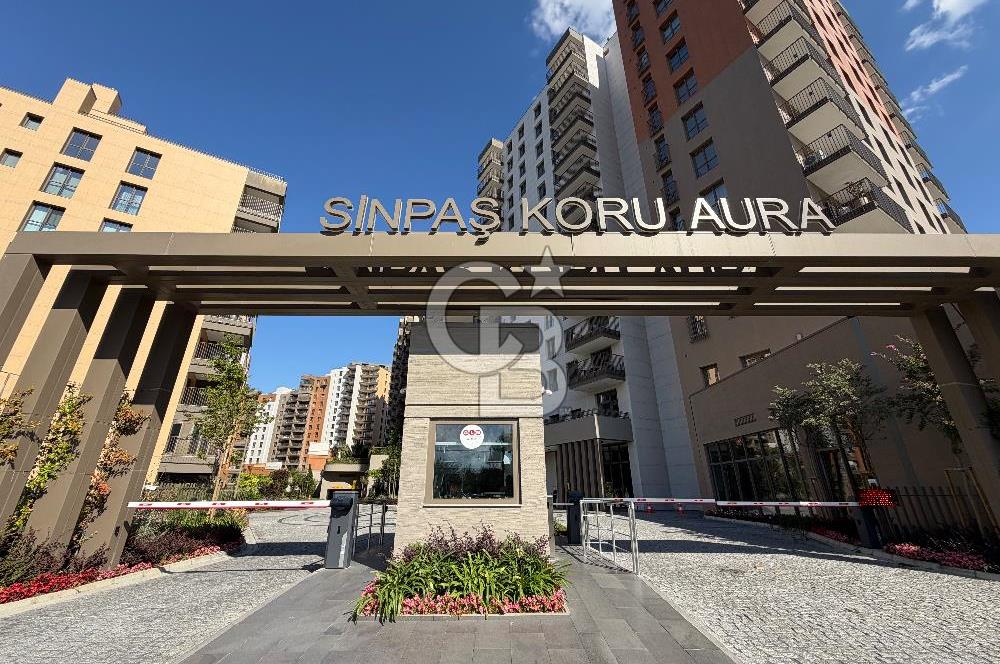 FİNANS ŞEHİR MERKEZİNDE SİNPAŞ KORU AURA SİTESİNDE PEYZAJ MANZARALI 3+1
