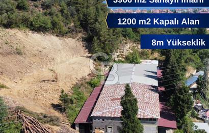 1200 m2 KAPALI 1000 M2 AÇIK ALAN FABRİKA - İMALATHANE - DEPO