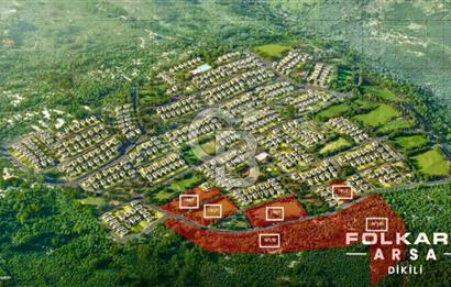 Çandarlı Folkart'a Sınır 311M² İmarlı Arsa + 601M² Tarla Hissesi