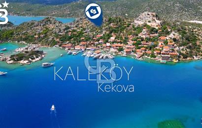 Bir LİKYA Rüyası Kaleköy'de 360° Manzaralı Taş Ev ve Geniş Arsa