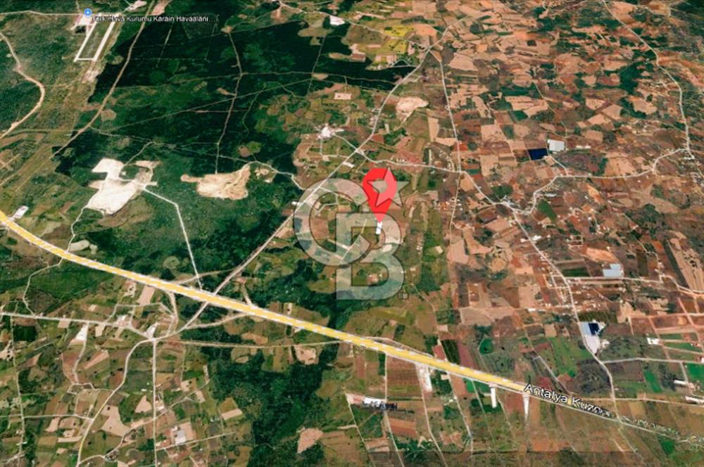 ANTALYA KEPEZ BAŞKÖY'DE 4960 M2 SATILIK TARLA