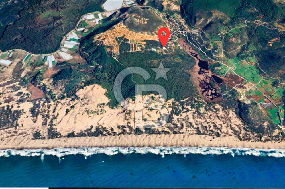 KAŞ GELEMİŞ'TE 1942 M2 İMARLI ARSA KÖŞE PARSEL DENİZ MANZARALI
