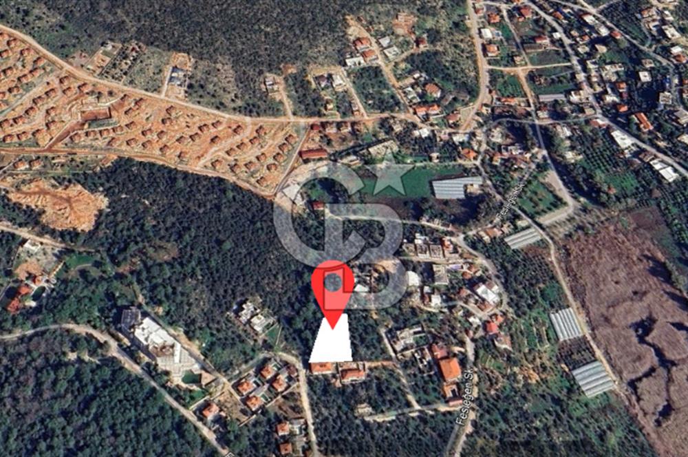 KAŞ GELEMİŞ'TE 1942 M2 İMARLI ARSA KÖŞE PARSEL DENİZ MANZARALI