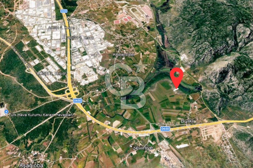DÖŞEMEALTIN'DA FIRSAT 7060 M2 TEK TAPU SATILIK TARLA....