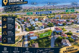 DERİNCE ÇINARLI'DA 327 M² SATILIK İMARLI ARSA | +1 KOT AVANTAJI - 5 - 375160