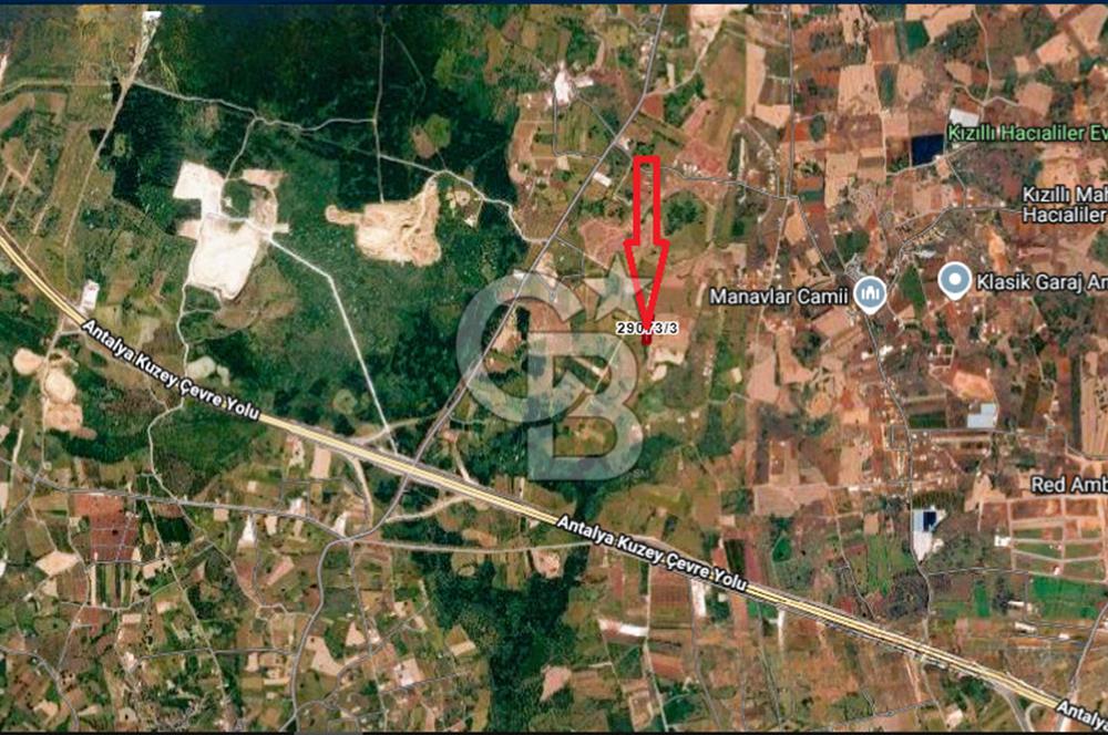 ANTALYA KEPEZ BAŞKÖY'DE 4960 M2 SATILIK TARLA