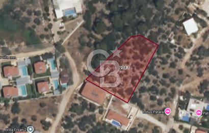 KAŞ GELEMİŞ'TE 1942 M2 İMARLI ARSA KÖŞE PARSEL DENİZ MANZARALI