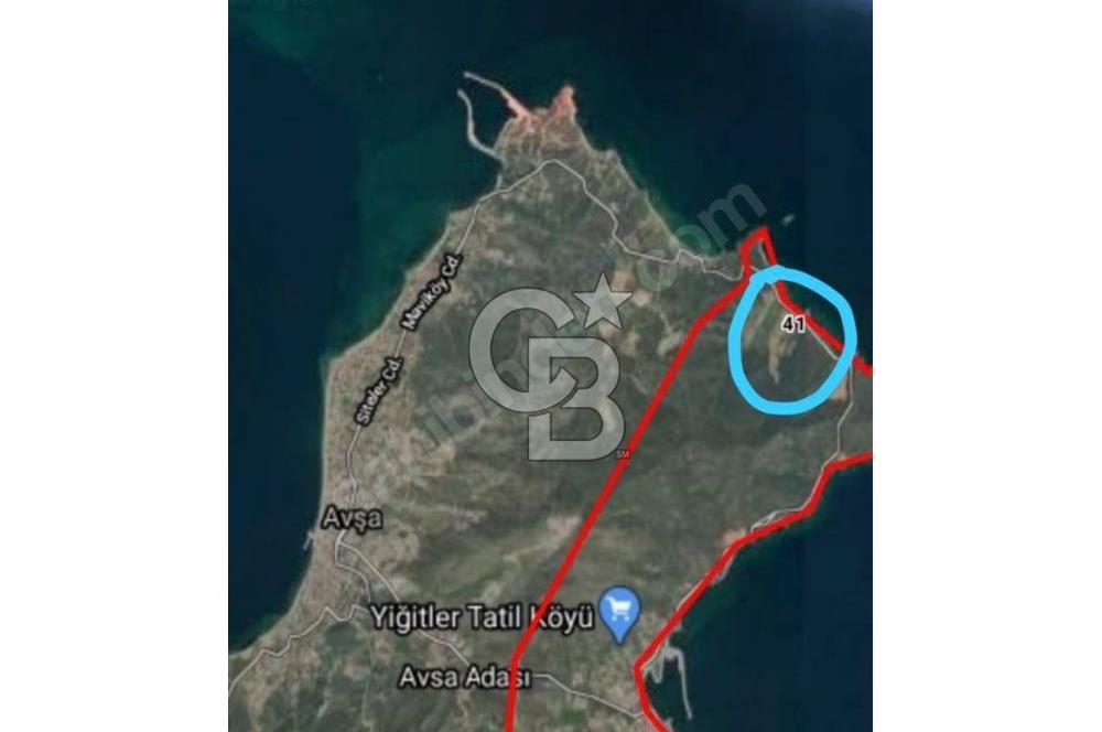 avşada imarlı denizin dibi arsa