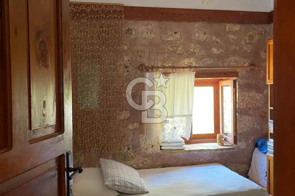 Bir LİKYA Rüyası Kaleköy'de 360° Manzaralı Taş Ev ve Geniş Arsa