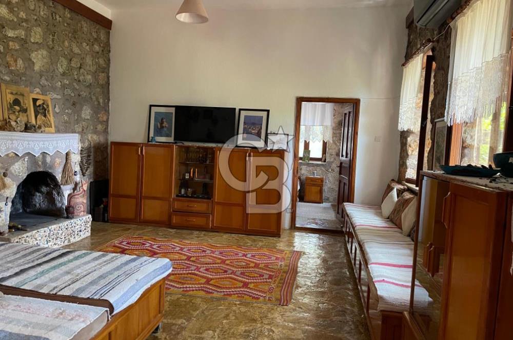 Bir LİKYA Rüyası Kaleköy'de 360° Manzaralı Taş Ev ve Geniş Arsa