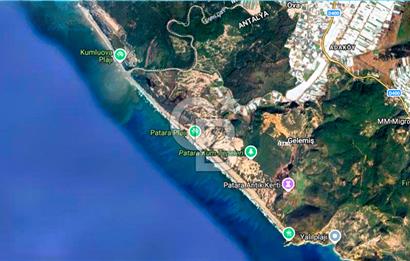 KAŞ GELEMİŞ'TE 1942 M2 İMARLI ARSA KÖŞE PARSEL DENİZ MANZARALI