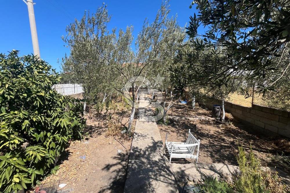 URLA GÜLBAHÇE'DE İÇERİSİNDE KAYITLI BİNA OLAN İMARLI ARSA