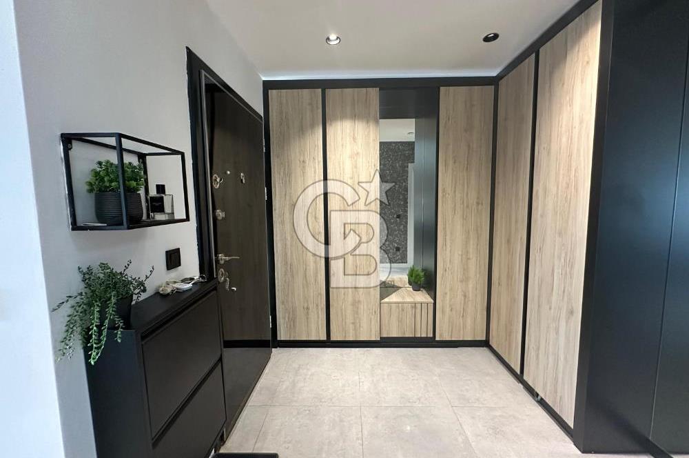 Güzelbahçe de Güvenlikli Site İçerisinde Deniz Manzaralı Villa
