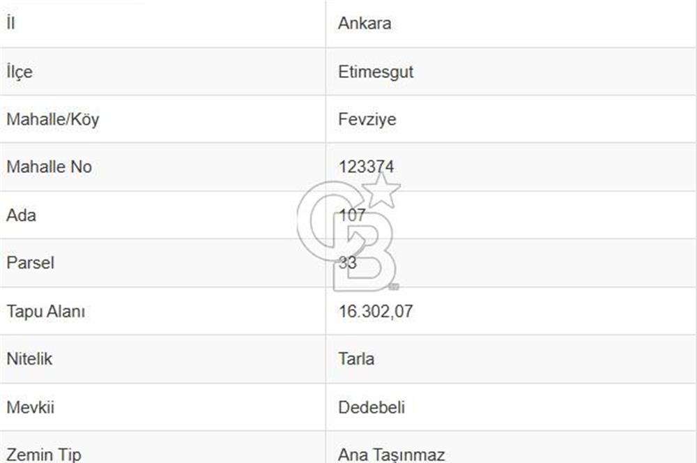 ETİMESGUT FEVZİYE MAH. HİSSELİ SATILIK TARLA