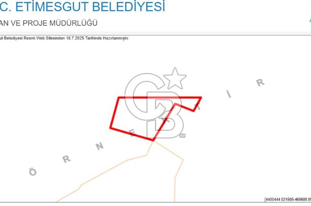 ETİMESGUT FEVZİYE MAH. HİSSELİ SATILIK TARLA