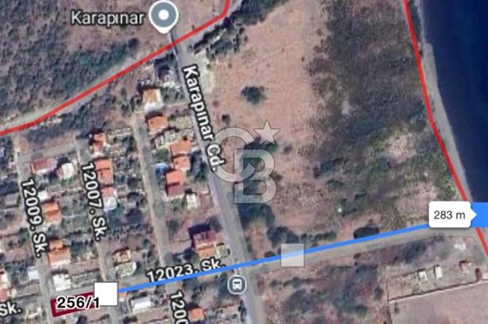 URLA GÜLBAHÇE'DE İÇERİSİNDE KAYITLI BİNA OLAN İMARLI ARSA