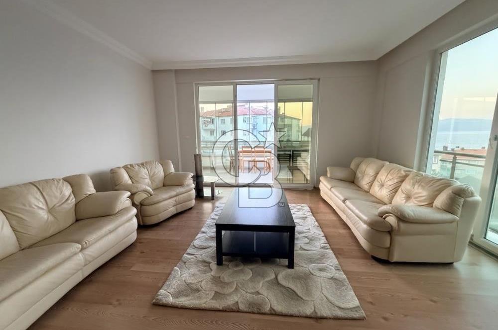 HALİTPAŞA`DA DENİZ MANZARALI,MÜSTAKİL BAHÇELİ 3+1 KİRALIK DAİRE