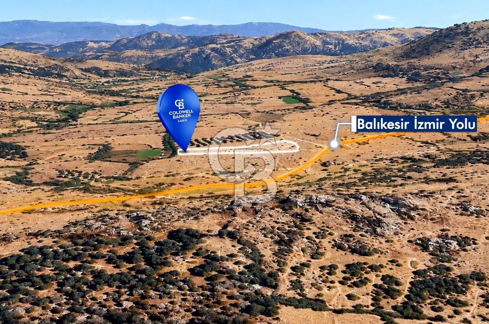 CB EAGLE'dan BURHANİYE YAYLACIK'DA 4.394m² İZMİR YOLU ÜZERİ TARLA
