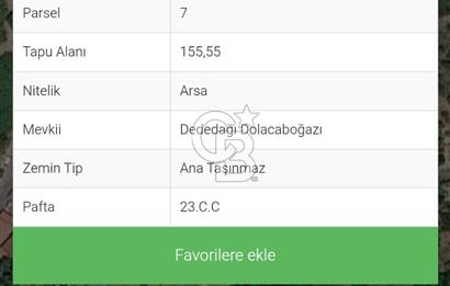 SÖKE/KONAK DEDEDAĞINDA DEĞER KAZANAN BÖLGEDE YATIRIM FIRSATI