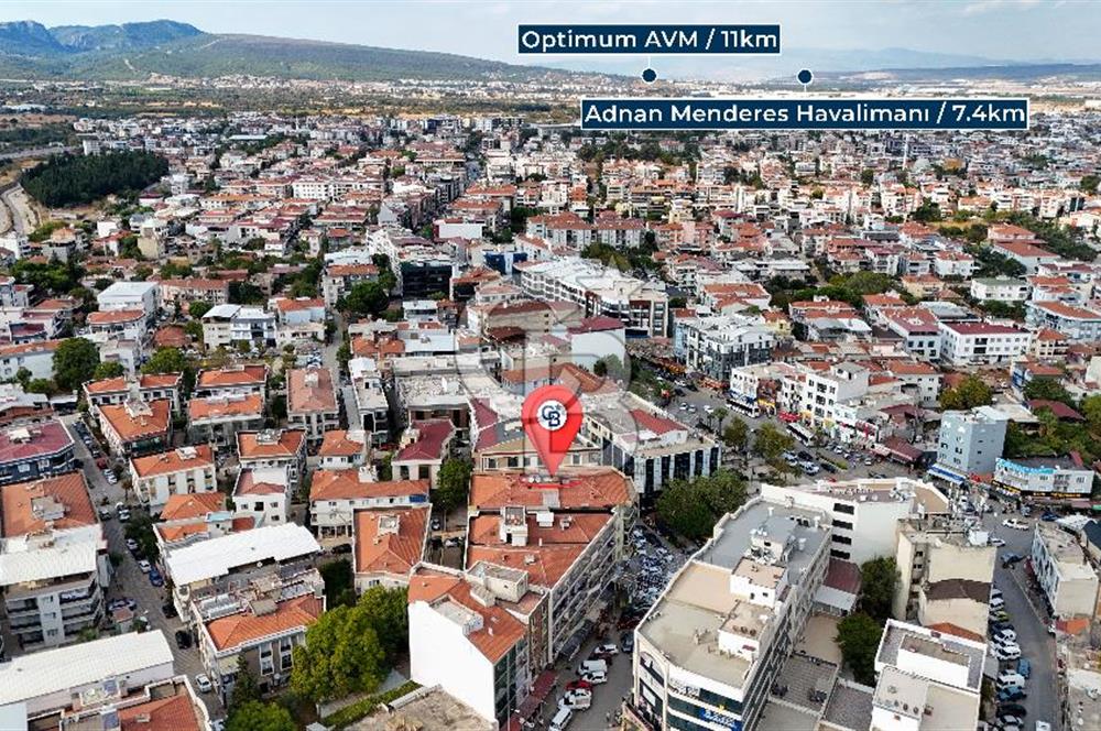 MENDERES MERKEZDE ÖNÜ AÇIK 130 m² NET 3+1 SATILIK DAİRE