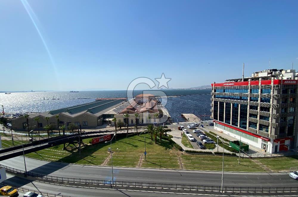 KONAK PİER KARŞISI GÜMRÜK İŞHANINDA DENİZ MANZARALI KİRALIK 0FİS