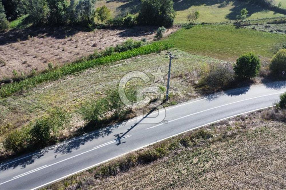 KANDIRA SARIGAZİ KÖYÜNDE ASFALT KENARI SATILIK TARLA
