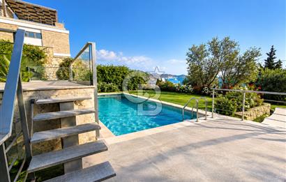 Bodrum Yalıkavak Geriş Satılık Deniz Manzaralı Villa