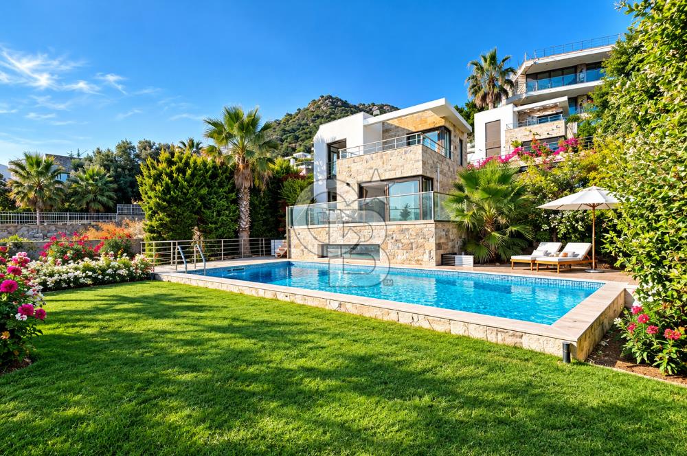 Bodrum Yalıkavak Geriş Satılık Deniz Manzaralı Villa
