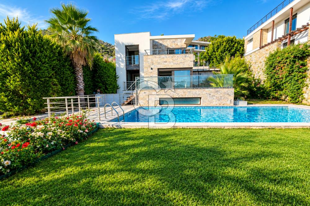 Bodrum Yalıkavak Geriş Satılık Deniz Manzaralı Villa