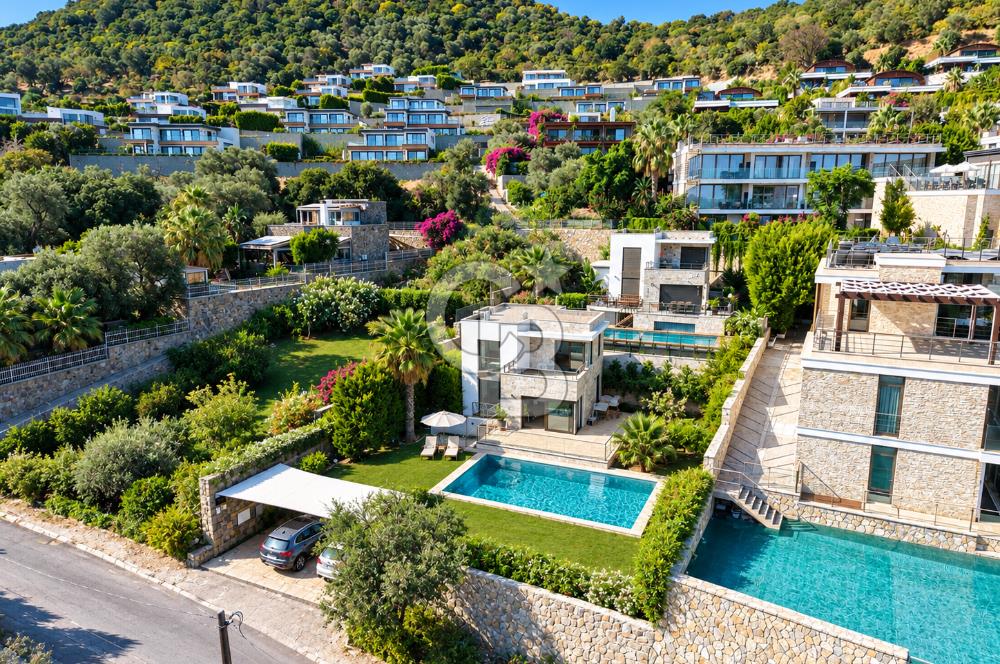 Bodrum Yalıkavak Geriş Satılık Deniz Manzaralı Villa