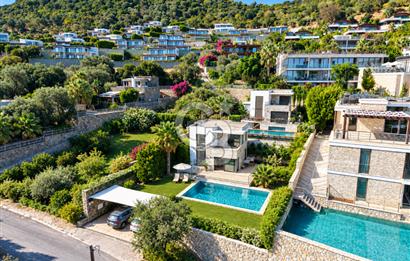 Bodrum Yalıkavak Geriş Satılık Deniz Manzaralı Villa