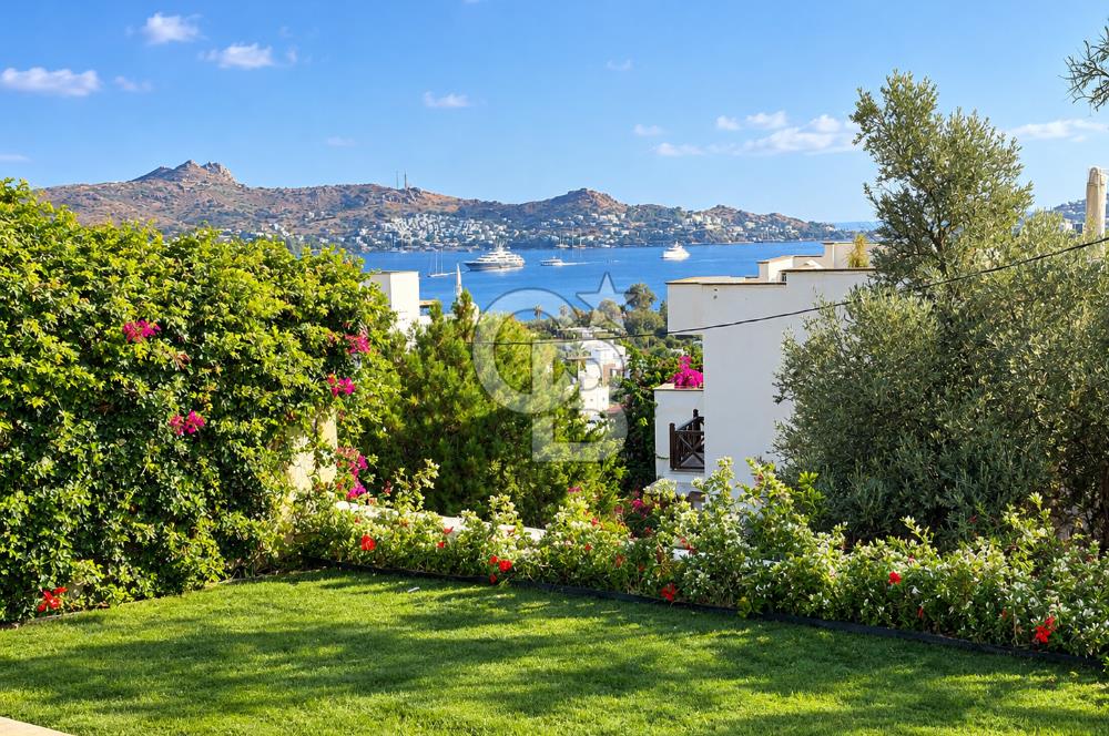 Bodrum Yalıkavak Geriş Satılık Deniz Manzaralı Villa