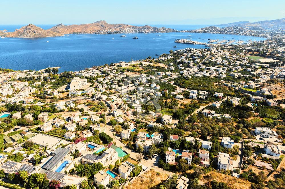 Bodrum Yalıkavak Geriş Satılık Deniz Manzaralı Villa