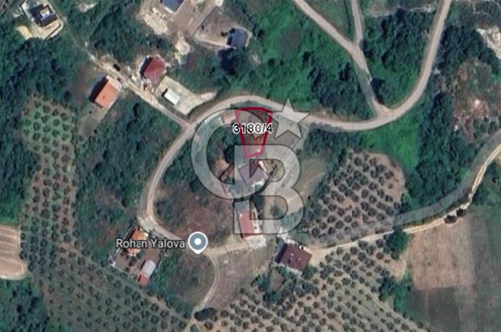 YALOVA TERMAL AKKÖYDE DENİZ MANZARALI 367M2 SATILIK ARSA