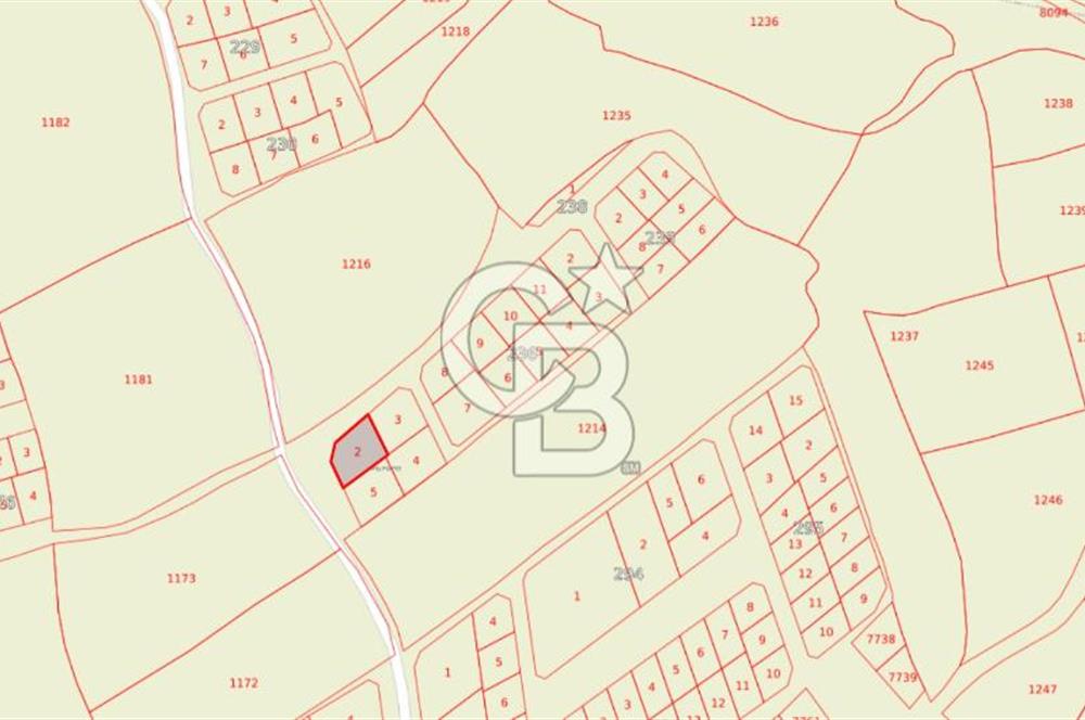 Tekirdağ Süleymanpaşa Barbaros Mah. Satılık 616.08 m² Arsa