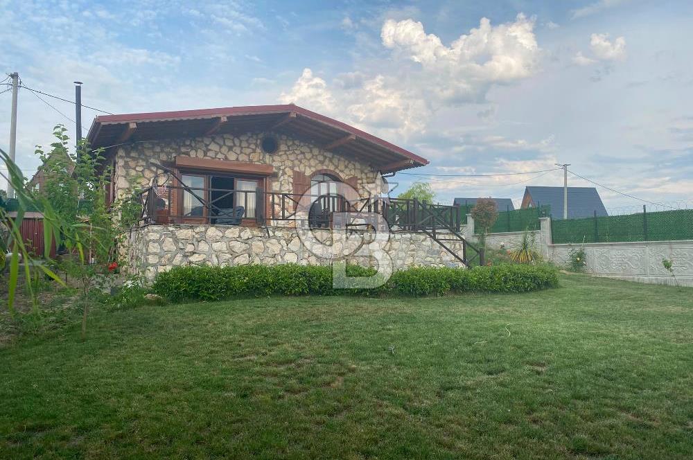 DOĞANIN KALBİNDE EŞSİZ ŞÖMİNELİ, SATILIK 2+1 MÜSTAKİL TAŞ MİMARİ